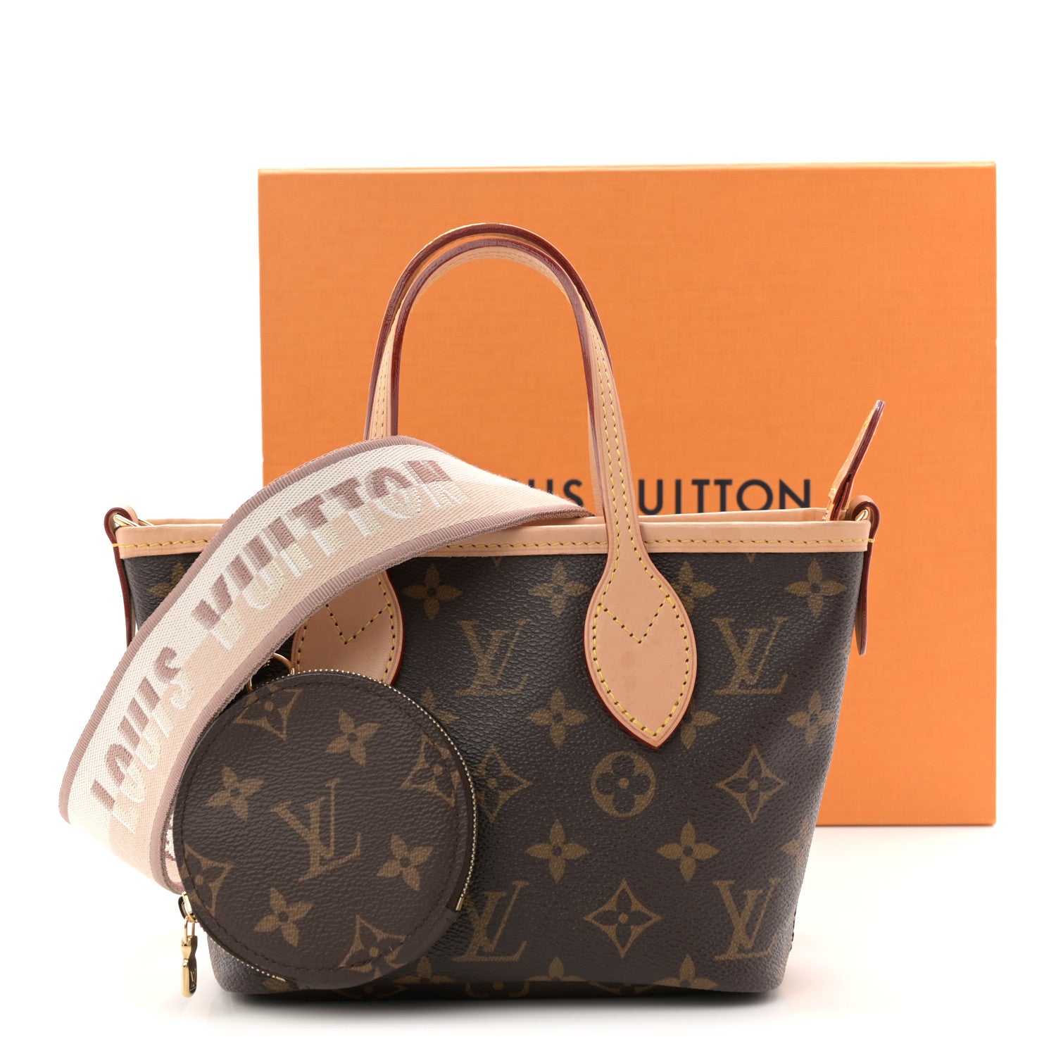 Louis Vuitton Monogram Neverfull BB Beige 12 of 12
