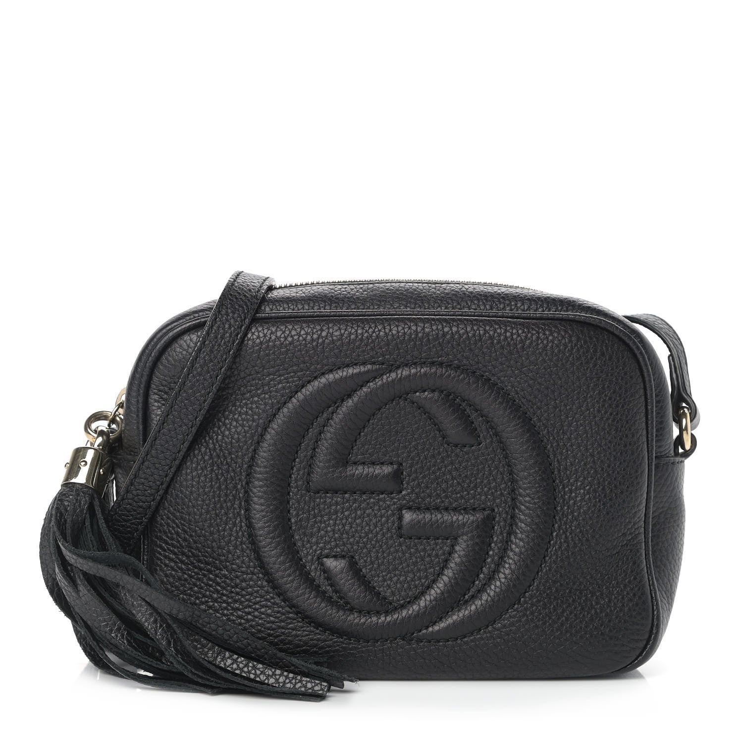 Gucci Pebbled Calfskin Small Soho Disco Bag Black 1 of 12