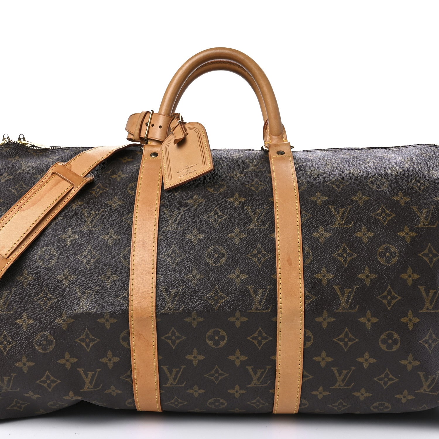 Louis Vuitton Monogram Keepall Bandouliere 50 8 of 10