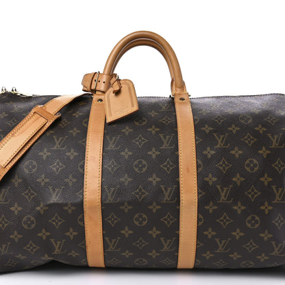 Louis Vuitton Monogram Keepall Bandouliere 50 8 of 10