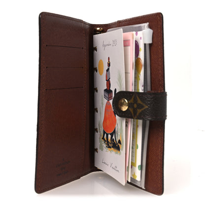 Louis Vuitton Monogram Panda Small Ring Agenda Cover 5 of 7