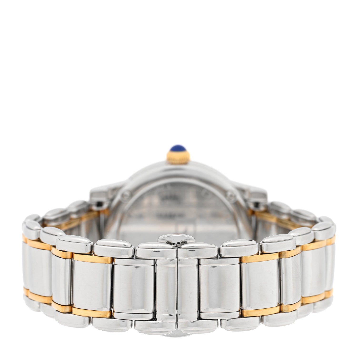 David Yurman Stainless Steel 18K Yellow Gold Diamond Bezel Mother of Pearl 30mm Classic Quartz Watch 3 of 4