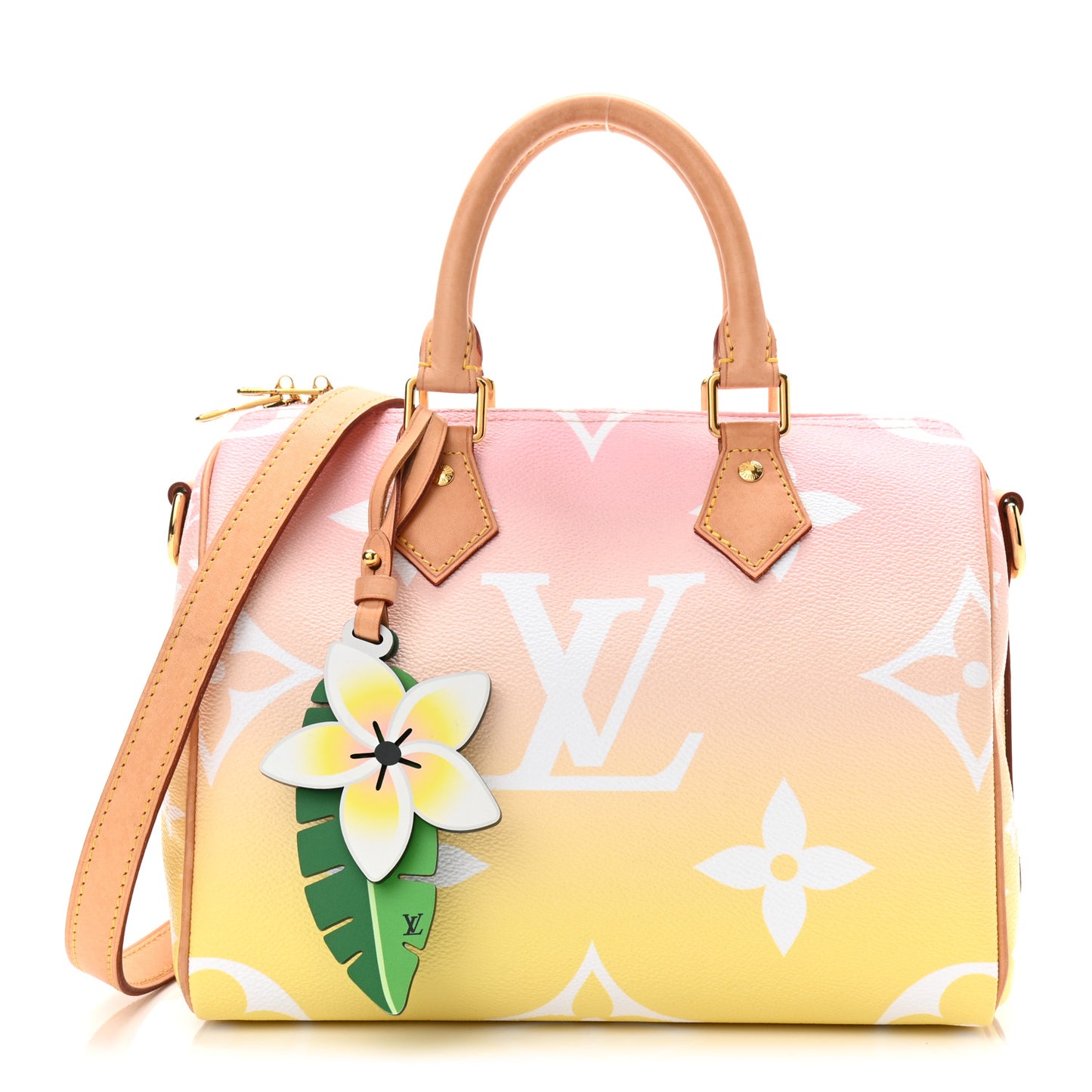 Monogram Giant By The Pool Speedy Bandouliere 25 Light Pink
