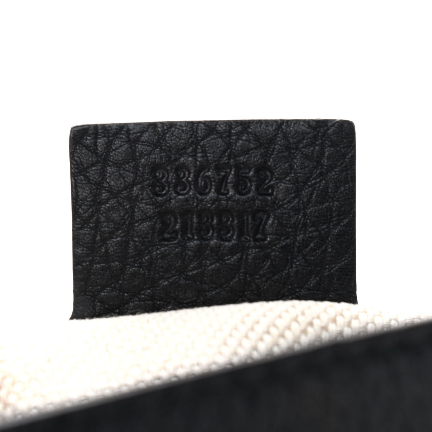 Pebbled Calfskin Medium Soho Flap Crossbody Black