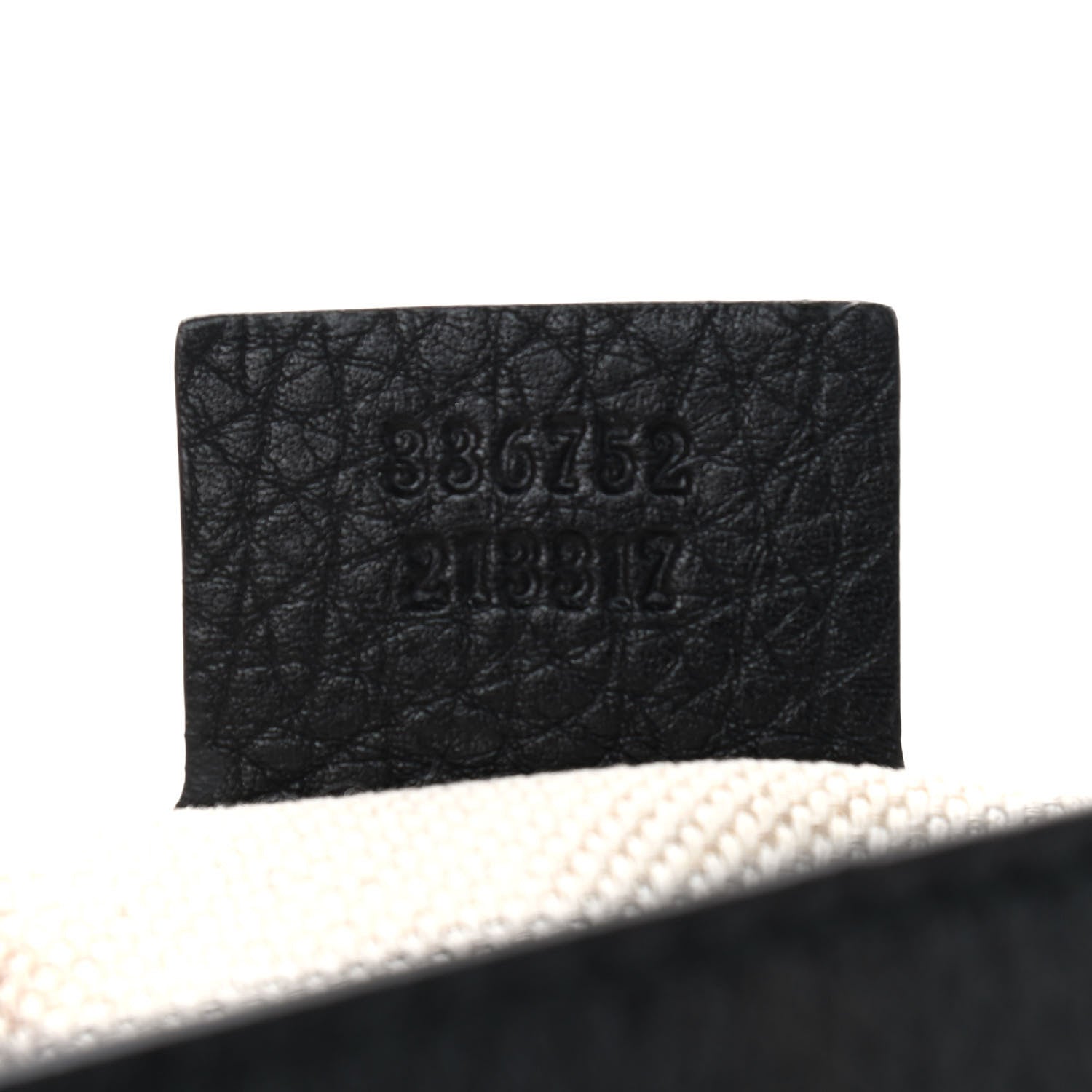 Gucci Pebbled Calfskin Medium Soho Flap Crossbody Black 7 of 10