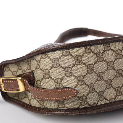 Gucci Monogram Web Shoulder Bag Dark Brown 20 of 29