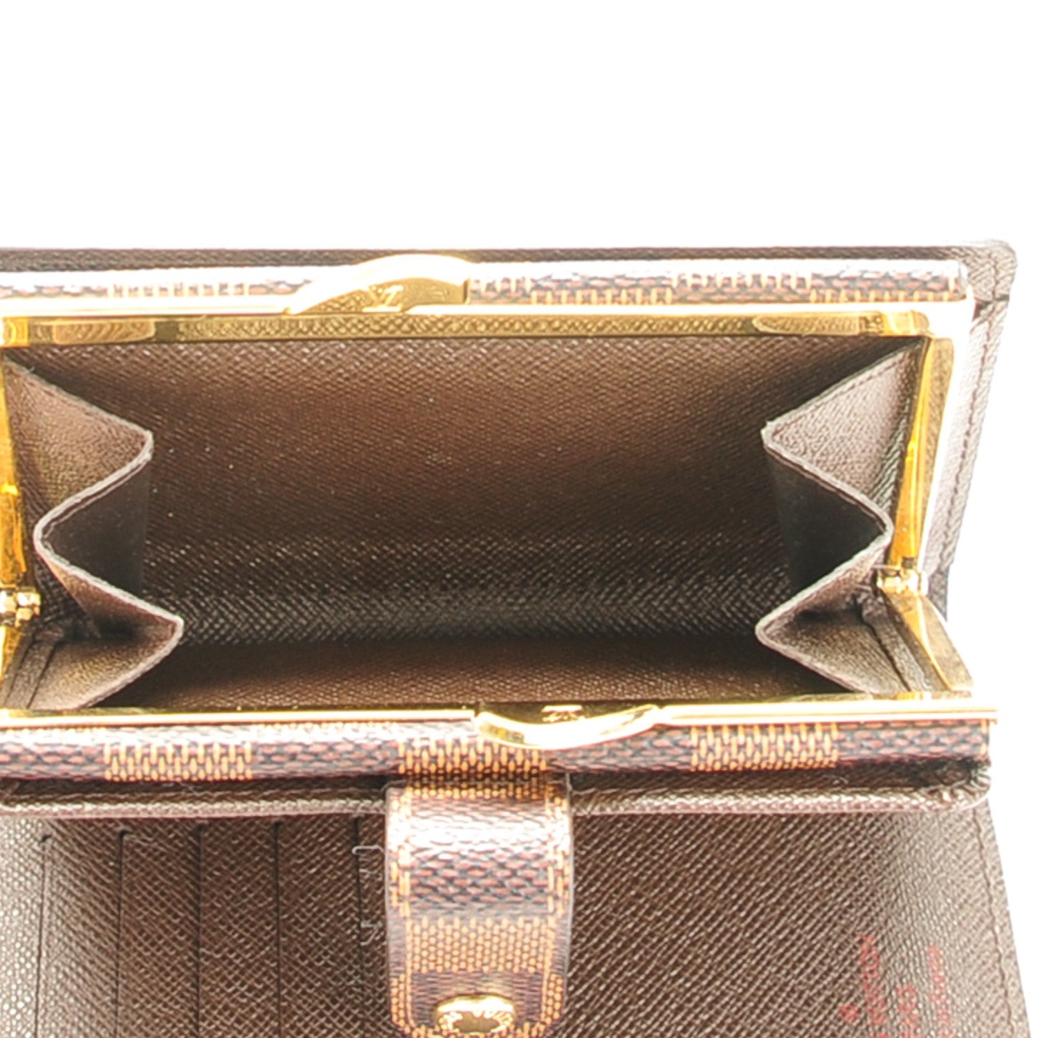 Louis Vuitton Damier Ebene French Purse Wallet 6 of 8