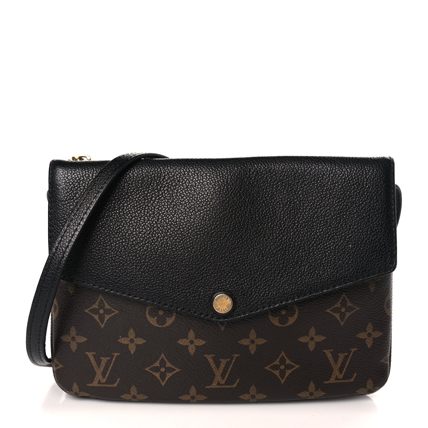 Louis Vuitton Monogram Twice Pochette Black 1 of 10