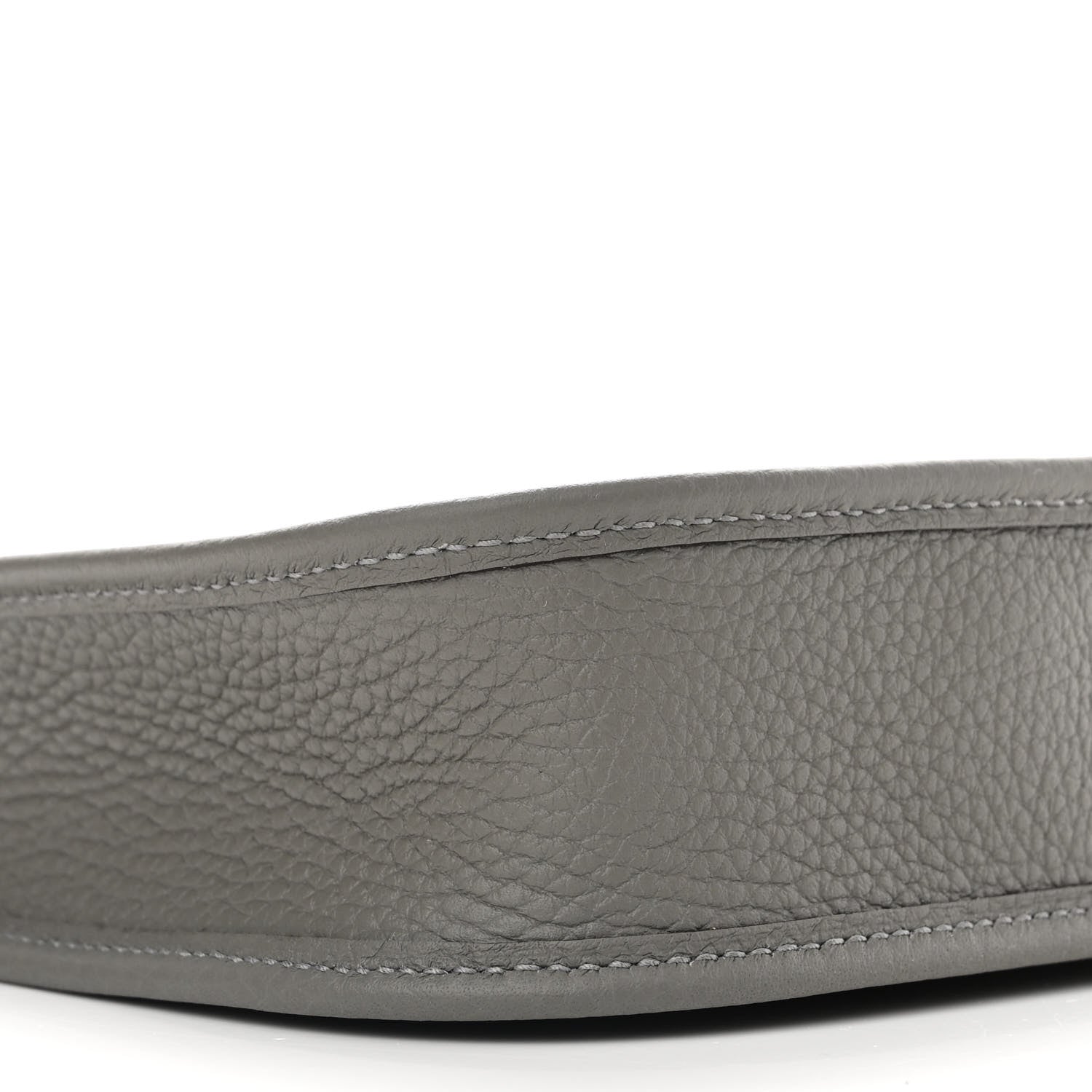 Hermes Taurillon Clemence Evelyne TPM Gris Meyer 8 of 10
