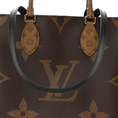 Louis Vuitton Reverse Monogram Giant Onthego MM 7 of 10
