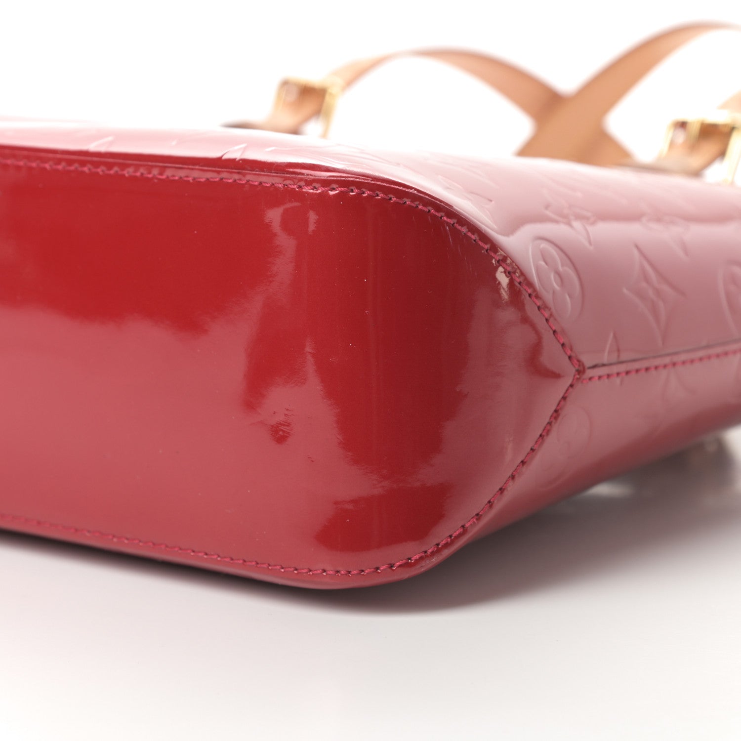 Louis Vuitton Vernis Brentwood Pomme D'Amour 9 of 14