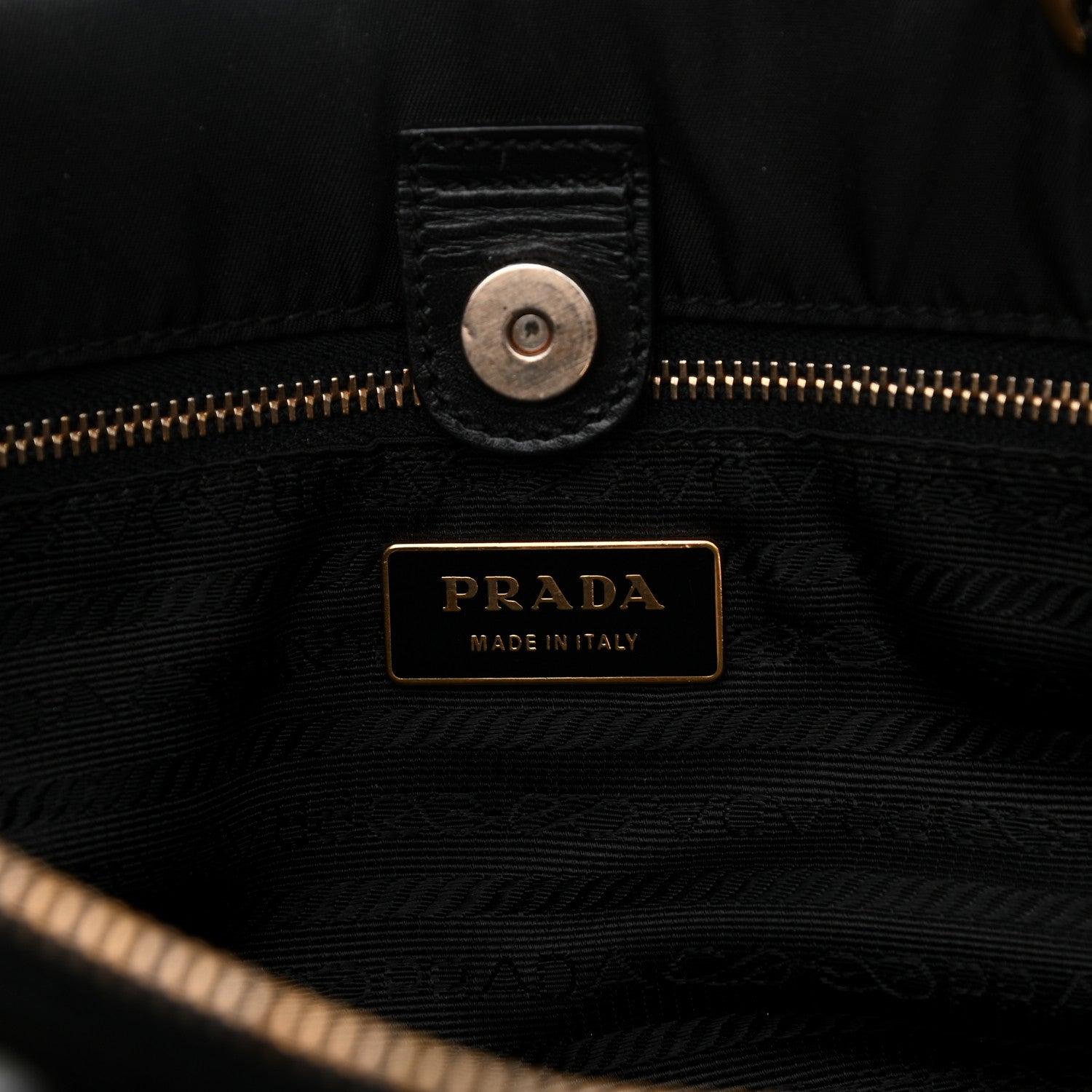 Prada Nylon Tote Black 6 of 11