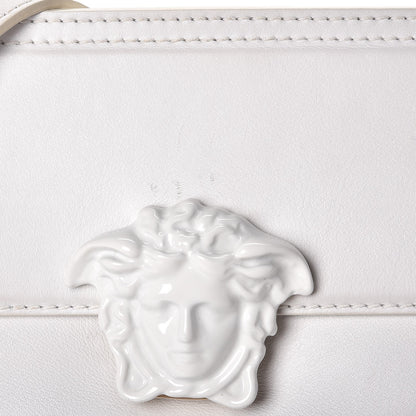 Versace Calfskin Palazzo Empire Crossbody Bag White 20 of 23