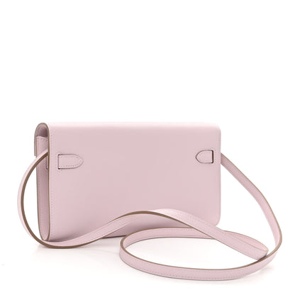 Hermes Evercolor Kelly To Go Wallet Mauve Pale 3 of 9