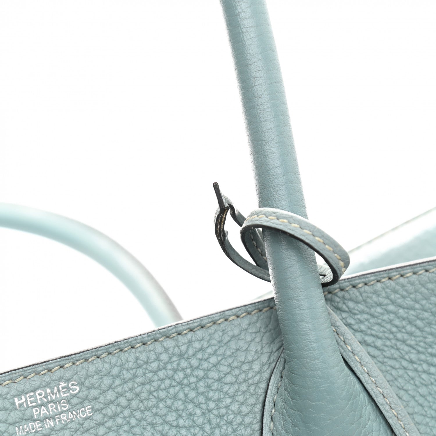 Hermes Togo JPG Shoulder Birkin II 42 Ciel 14 of 16