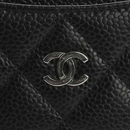 Chanel Caviar Quilted Card Holder Black 12 of 16