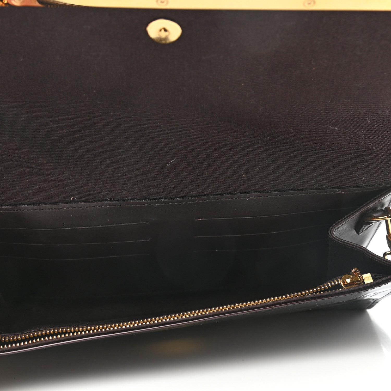 Louis Vuitton Vernis Rossmore MM Amarante 5 of 7
