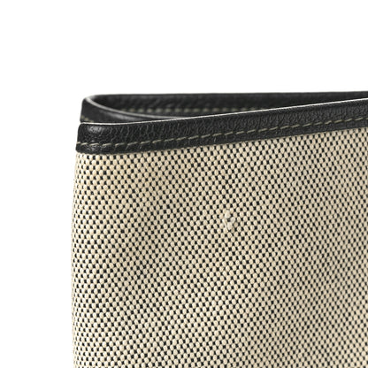 Hermes Toile Buffle Skipper Garden Party 36 MM Tote Black 11 of 11