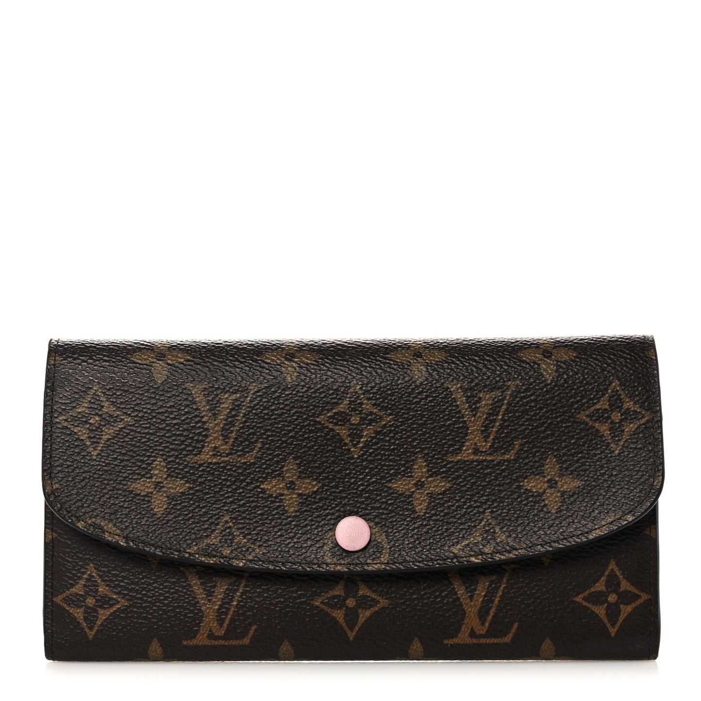 Monogram Emilie Wallet Rose Ballerine