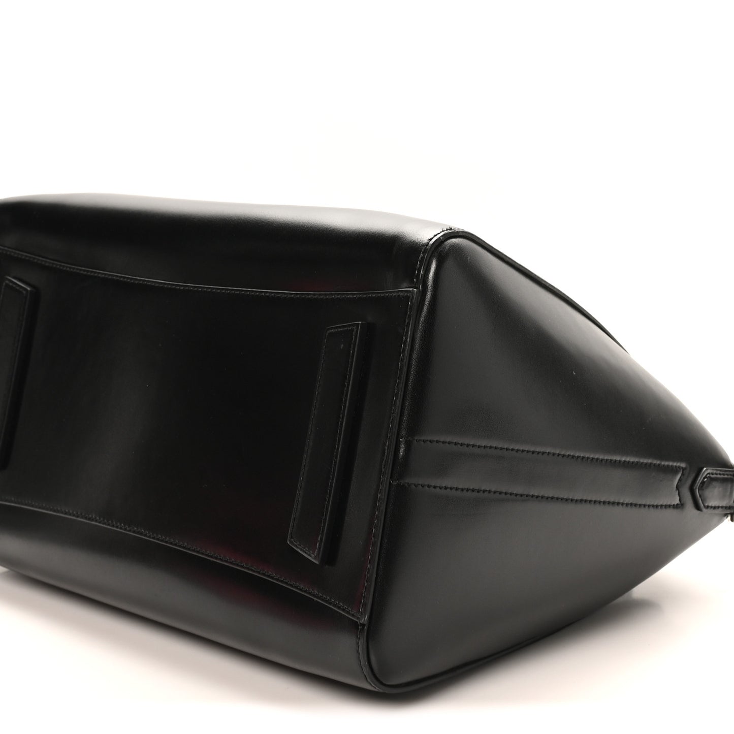 Shiny Lord Calfskin Medium Antigona Black