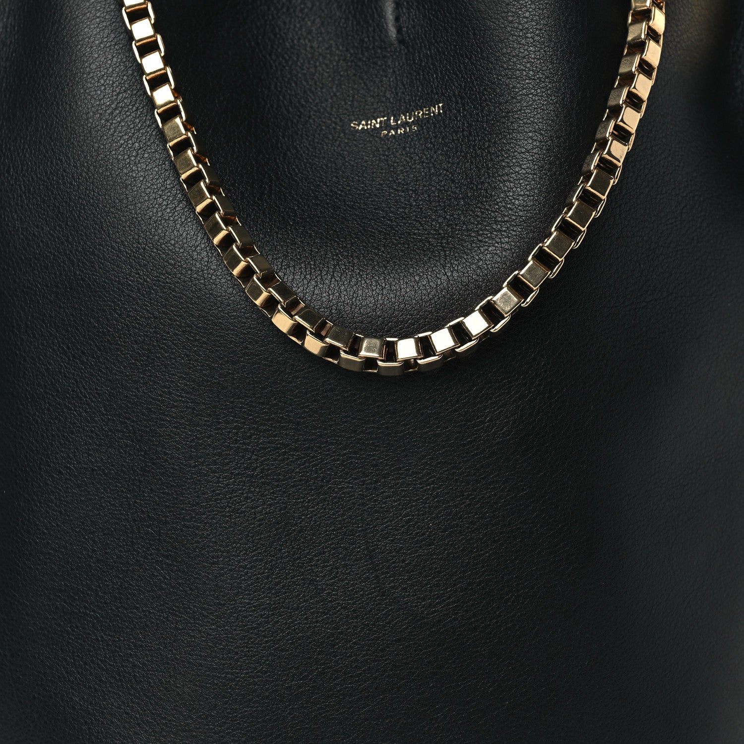 Saint Laurent Calfskin Small Suzanne Hobo Black 8 of 10
