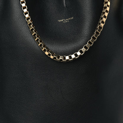 Saint Laurent Calfskin Small Suzanne Hobo Black 8 of 10