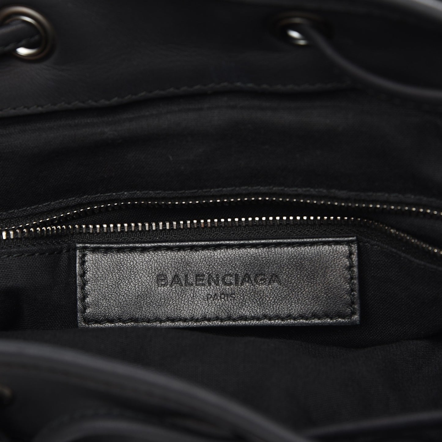 Nylon Classic Hardware Traveler Backpack Black