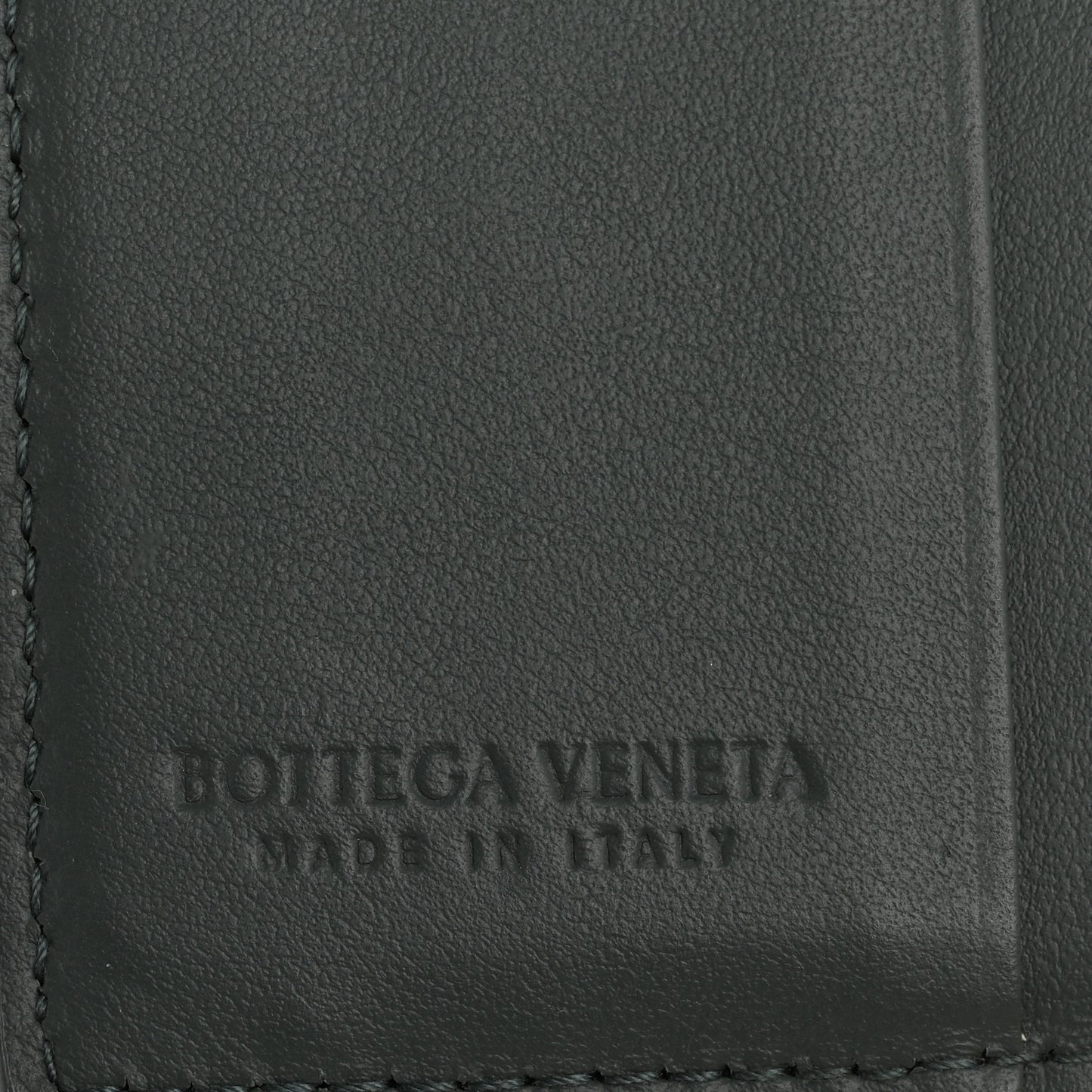 Nappa Intrecciato Medium Bi-Fold Wallet Ardoise