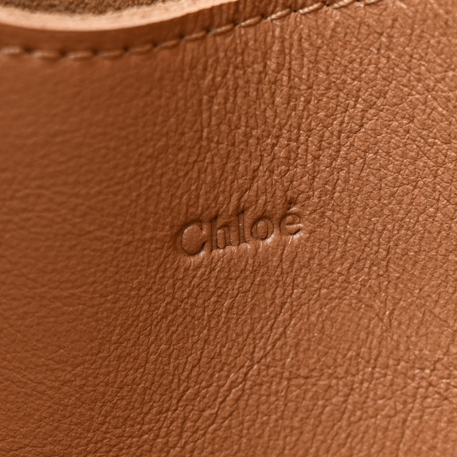 Chloe Calfskin Mony Tote Light Tan 6 of 12