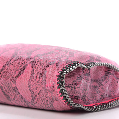 Stella McCartney Eco Python Small Falabella Tote Hot Pink 7 of 9