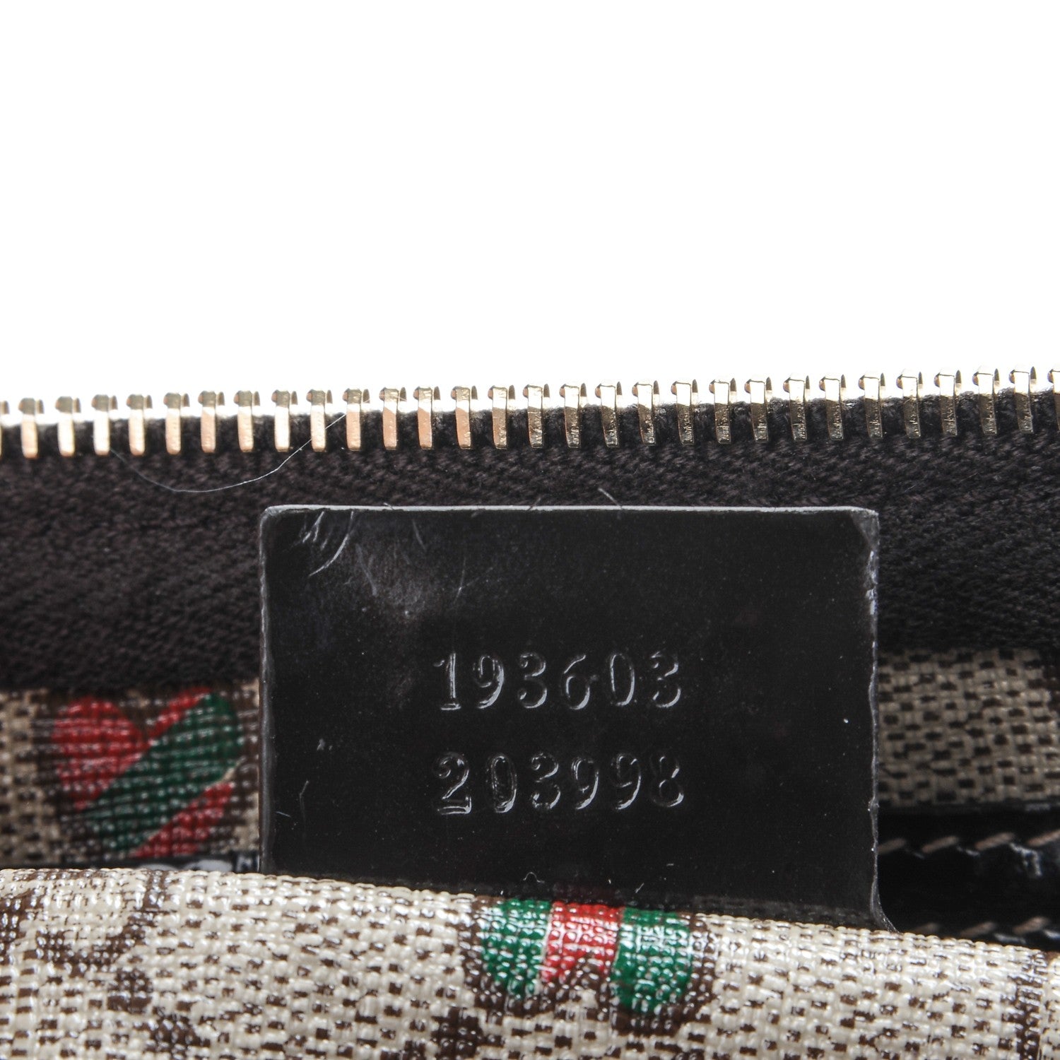 Gucci GG Plus Monogram Hearts Medium Joy Boston Dark Brown 7 of 7