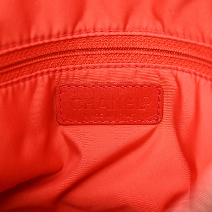 Chanel Nylon Small Travel Tote Red 7 of 20
