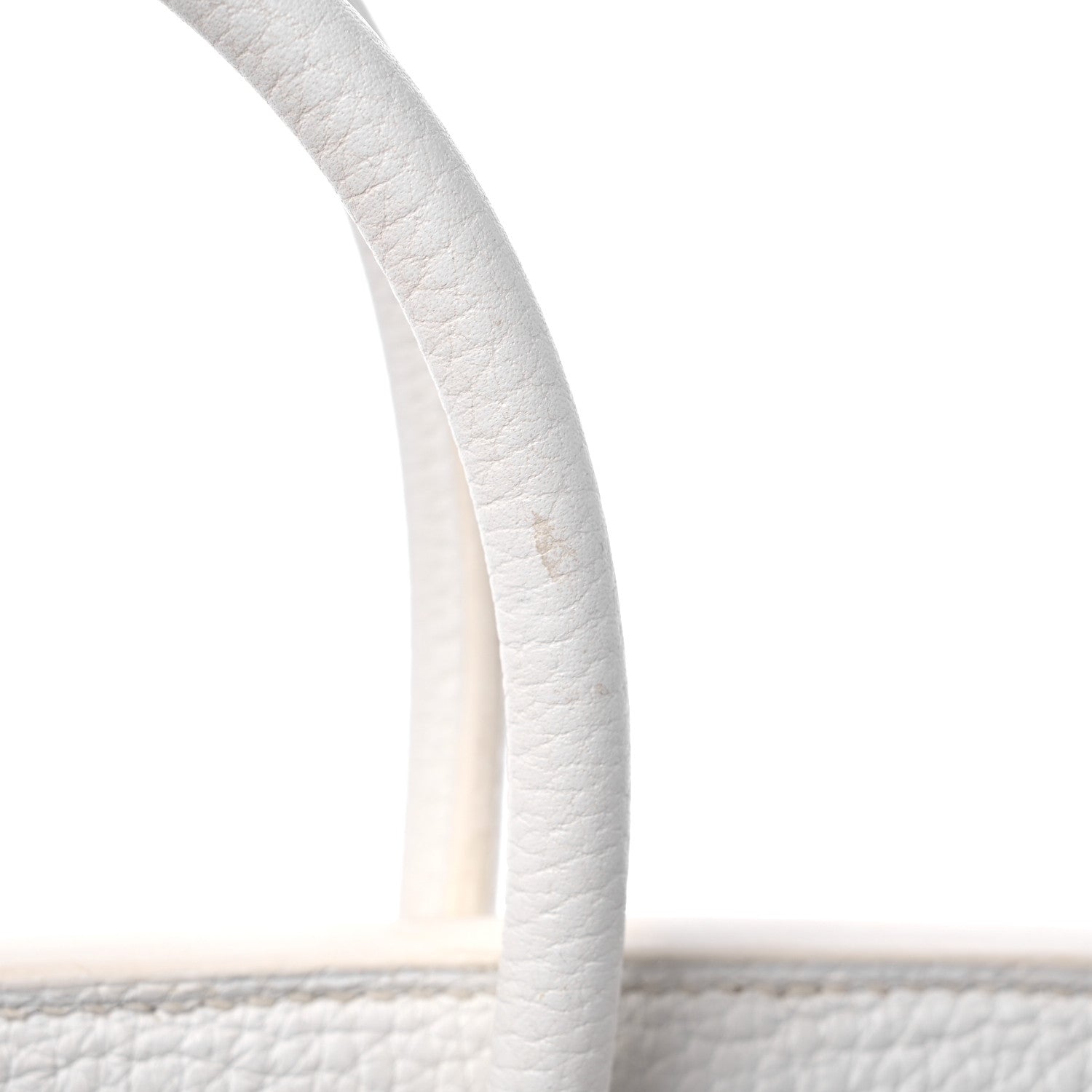 Hermes Taurillon Clemence Birkin 30 White 12 of 14