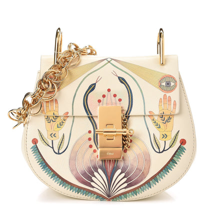 Chloe Calfskin Printed Mini Drew Bi-Color Shoulder Bag Light Multicolor 1 of 7