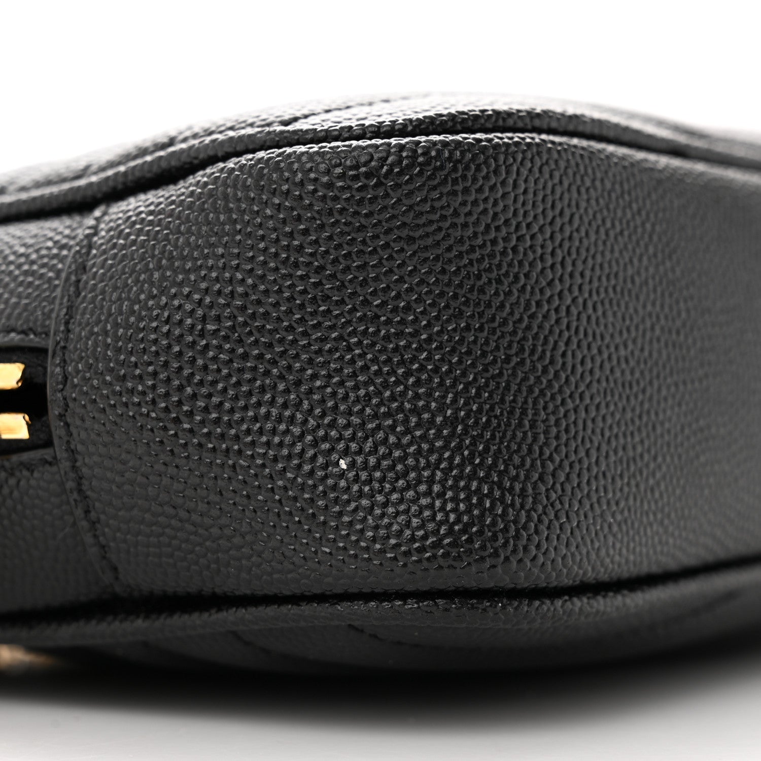 Saint Laurent Grain De Poudre Matelasse Monogram Mini Lou Camera Bag Black 9 of 13