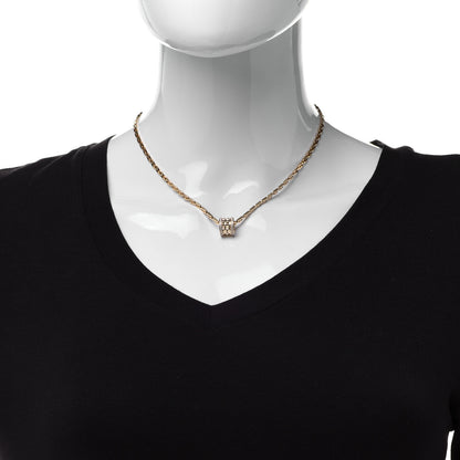 Bulgari 18K Yellow Gold Diamond .29ctw B.Zero1 Rock Pendant Necklace 2 of 8