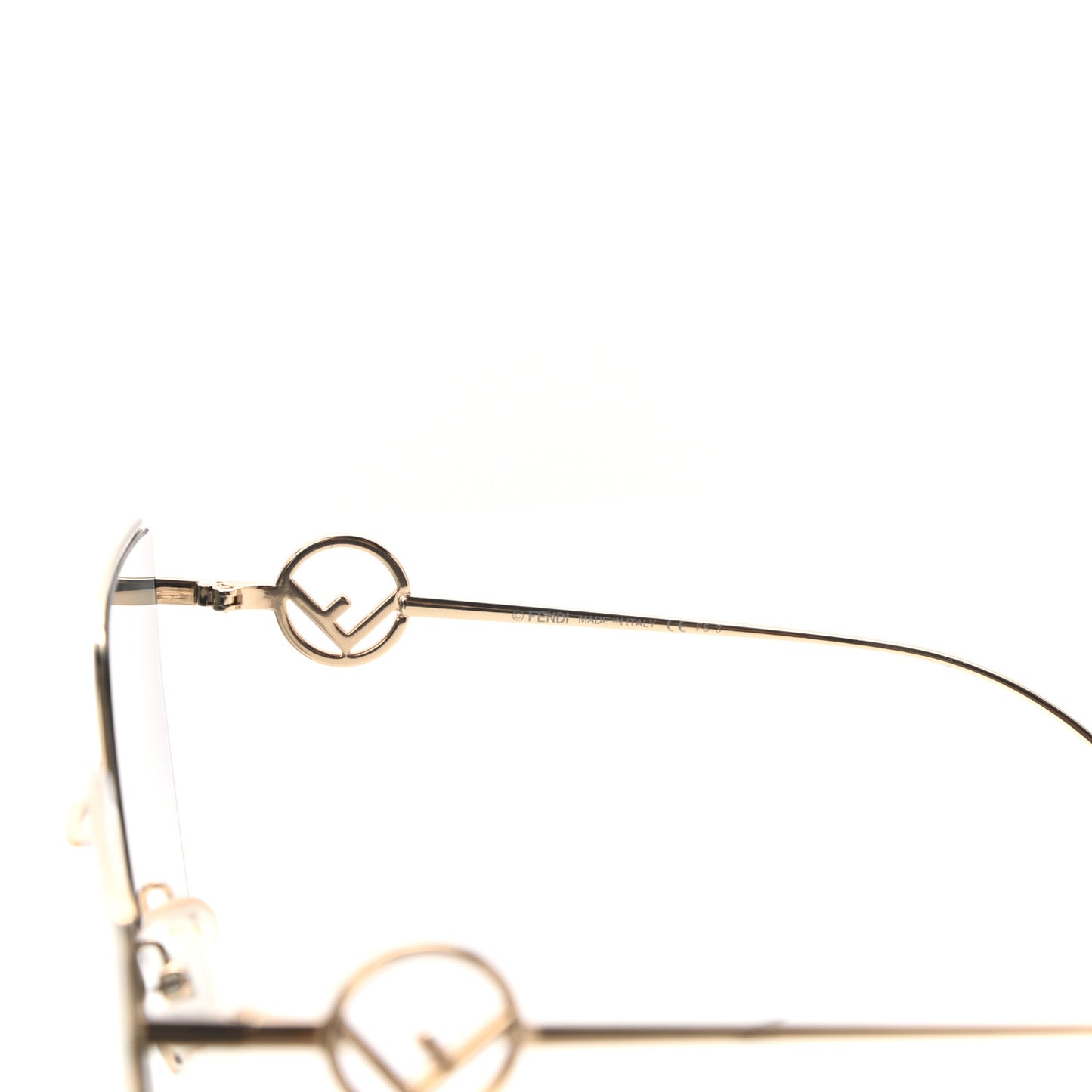 Metal F is Fendi FF Sunglasses FF 0323/S Gold