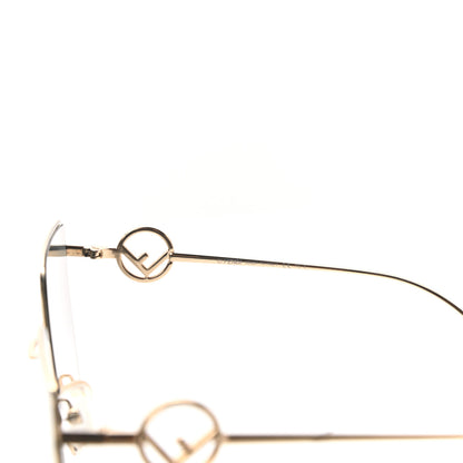 Fendi Metal F is Fendi FF Sunglasses FF 0323/S Gold 4 of 4