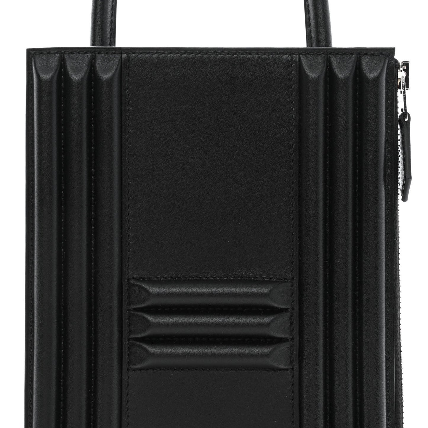 Tadelakt Kelly Cadena Clutch Black