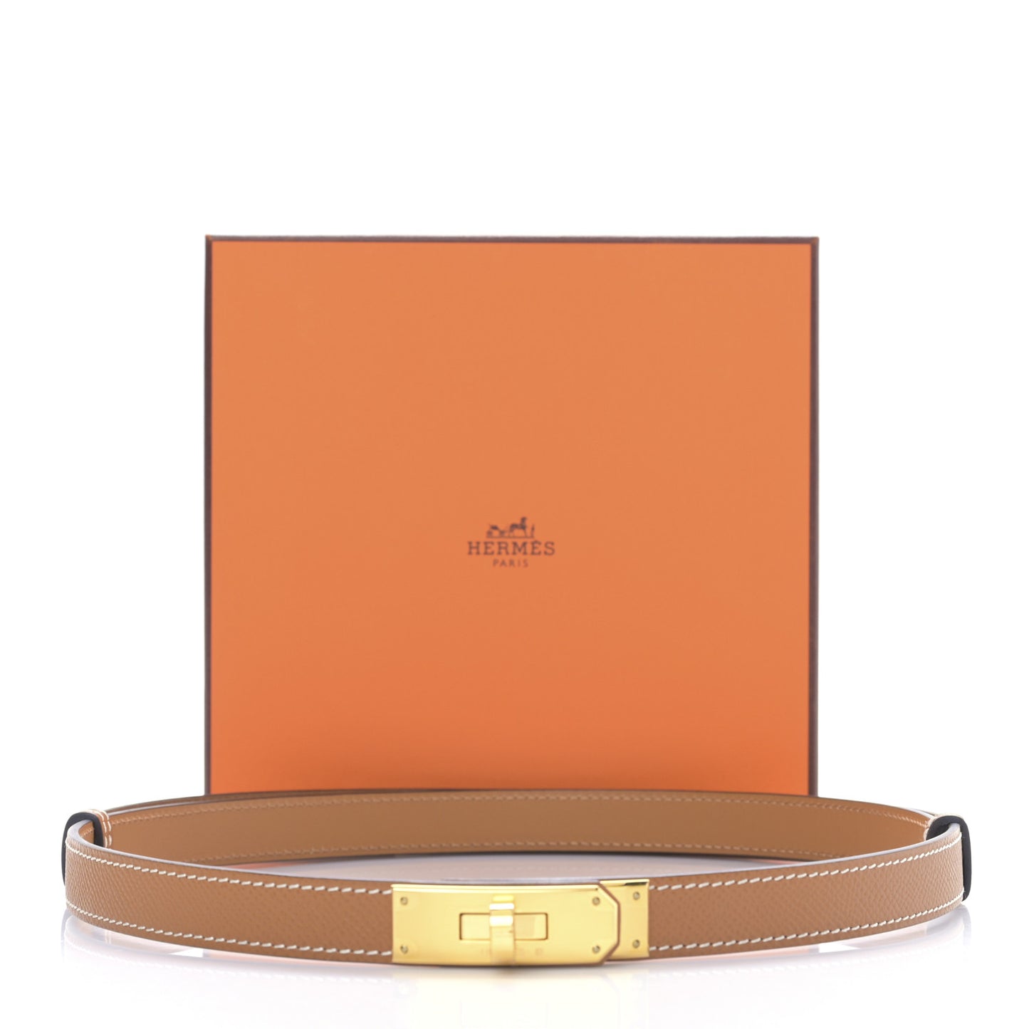 Epsom Kelly Belt Gold