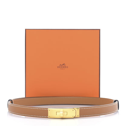 Hermes Epsom Kelly Belt Gold 4 of 4