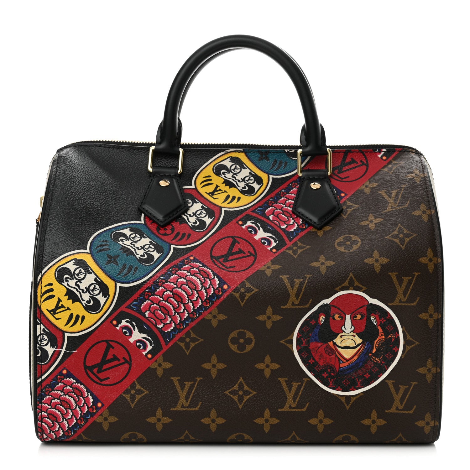 Louis Vuitton Monogram Kabuki Speedy 30 1 of 10