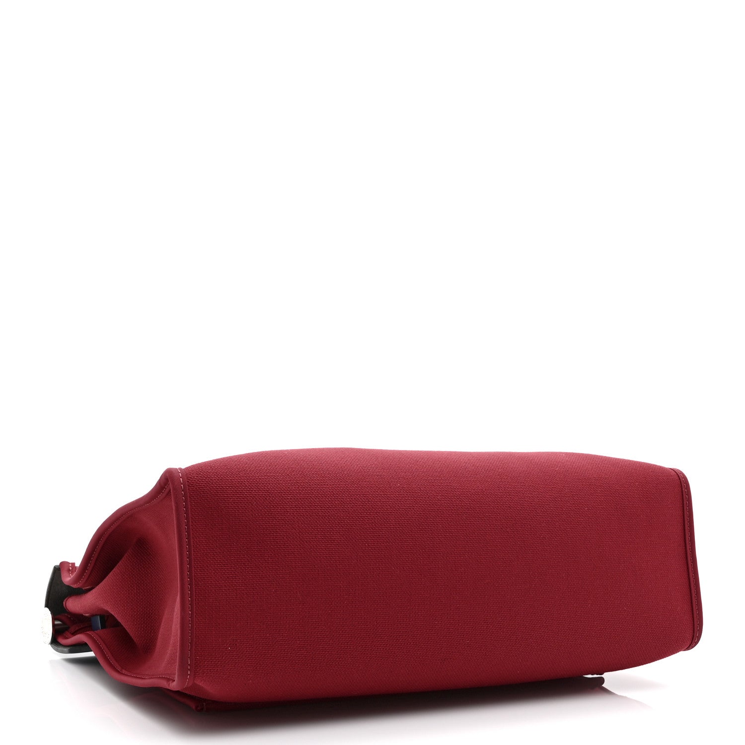Hermes Military Toile Vache Hunter Herbag Zip 31 PM Rouge Grenat Bleu Saphir 5 of 14