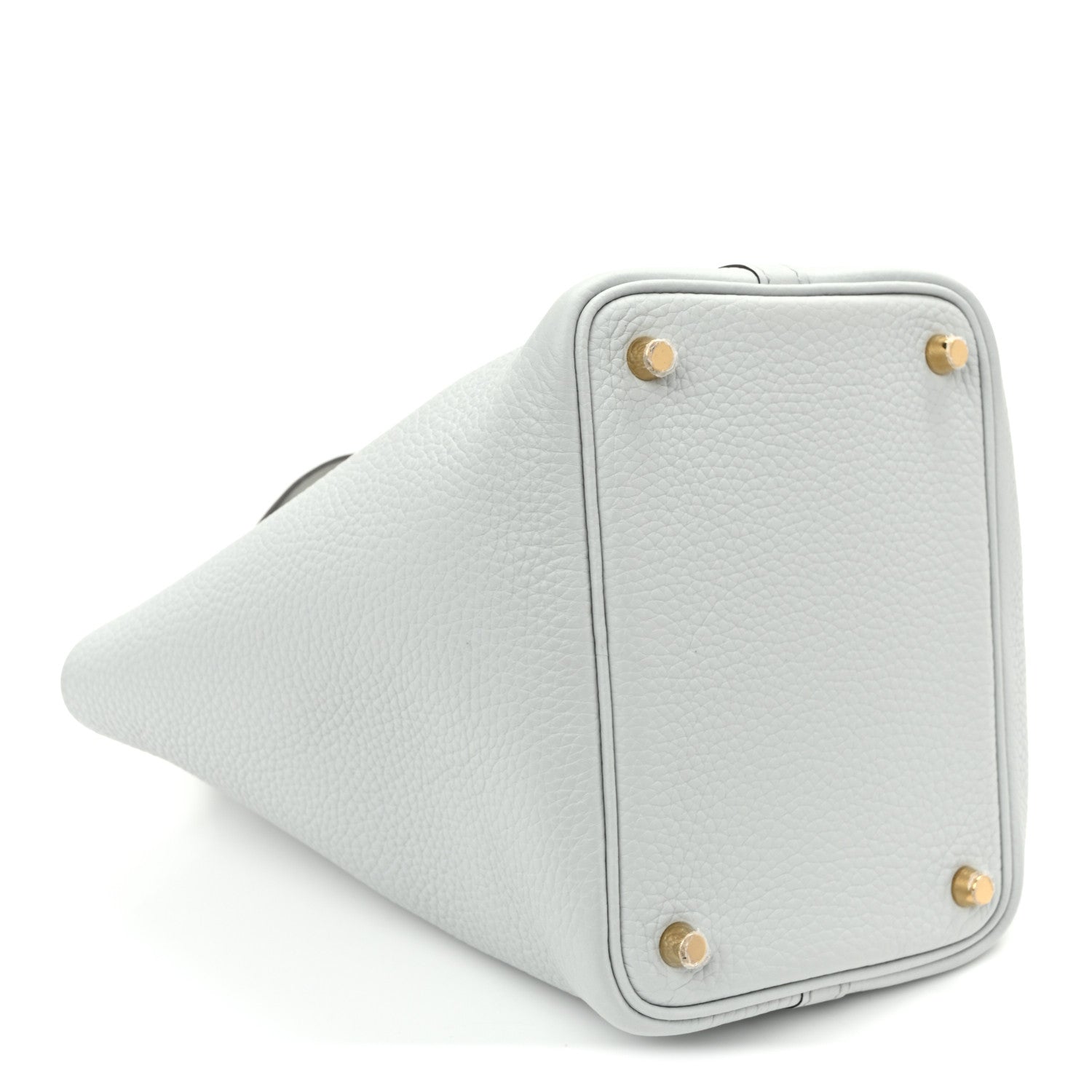 Hermes Taurillon Clemence Picotin Lock 18 PM Bleu Pale 4 of 12