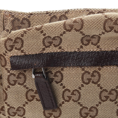 Gucci Monogram Web Belt Bag Dark Brown 9 of 9