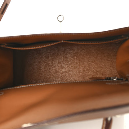Hermes Madame Calfskin Kelly Sellier 28 Gold 5 of 15