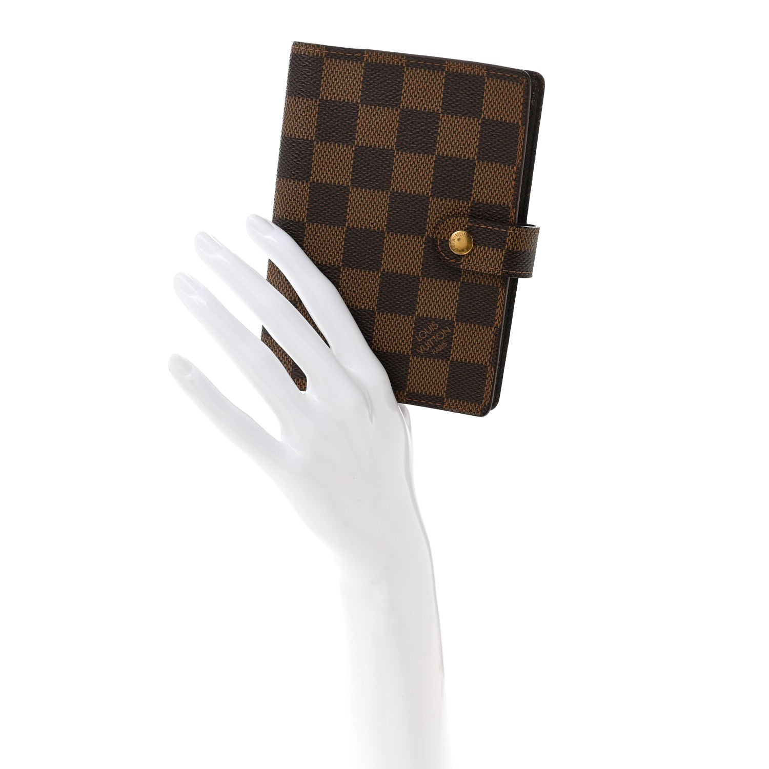 Louis Vuitton Damier Ebene Small Ring Agenda Cover 2 of 12