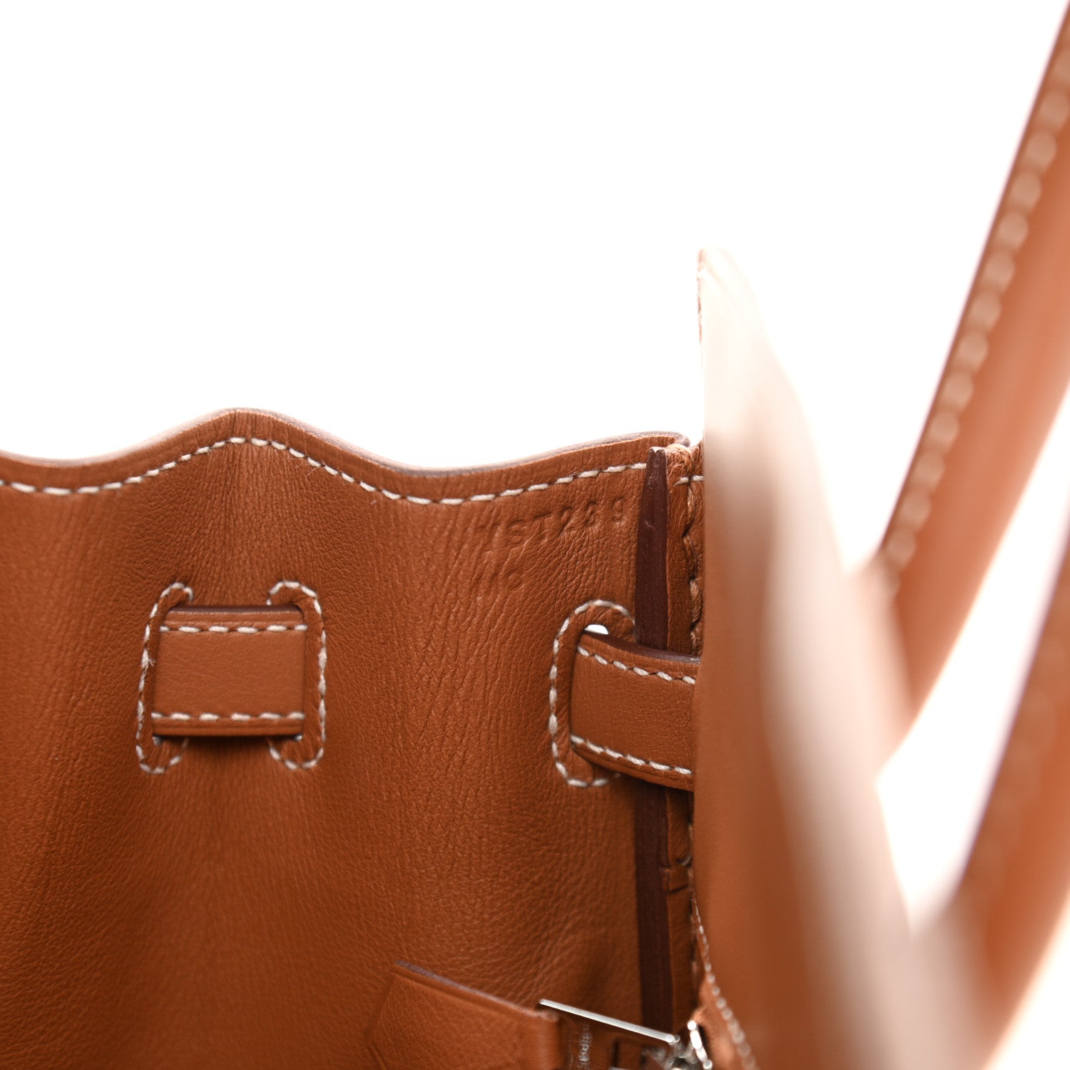 Hermes Swift Birkin Shadow 25 Gold 7 of 11