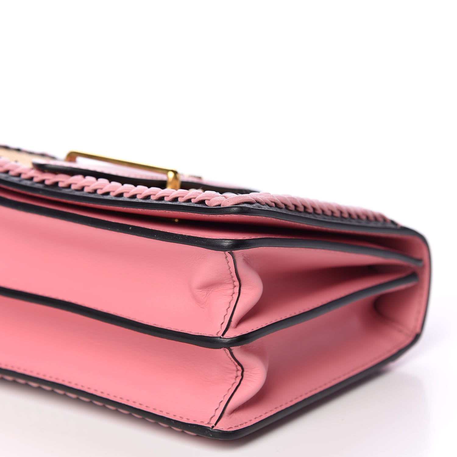 Prada City Calf Raffia Saffiano Cahier Bag Naturale Petalo 8 of 8