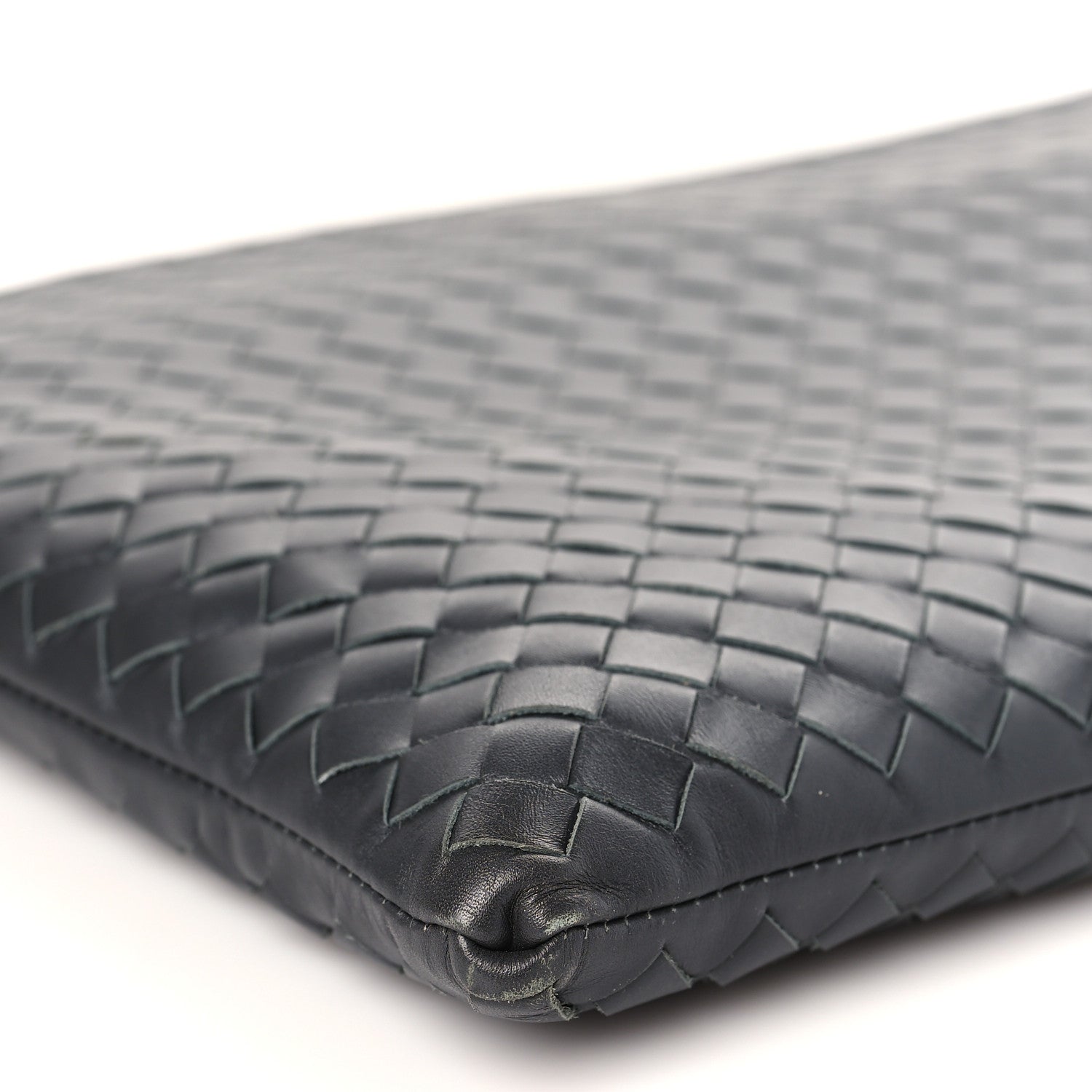 Bottega Veneta Nappa Intrecciato Document Case Grey 8 of 9